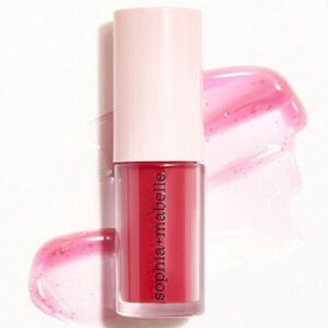 SOPHIA + MABELLE Lip Tinted Lip Oil Gloss Beach Please FULL SIZE 0.13 oz SEALED